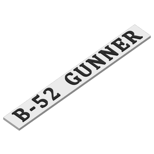 Slicer thumbnail for B-52 - Gunner